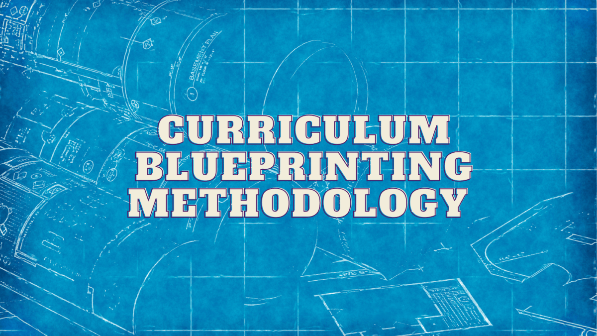 A blueprinting curriculum methodology – Lydia Arnold